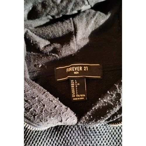 Sweat À Capuche Homme Noir Taille L