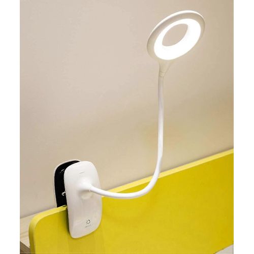 Lampe de serrage LED Lampe de lecture de lit Pince avec capteur tactile, lampe de bureau de lit enfants, lampe de serrage de col de cygne flexible 360, lampe de livre de chargement USB pour