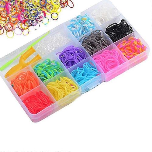 Creative Twist Bands Kit, Bande De Couleurs En Caoutchouc, Fabrication De Bracelets En Caoutchouc