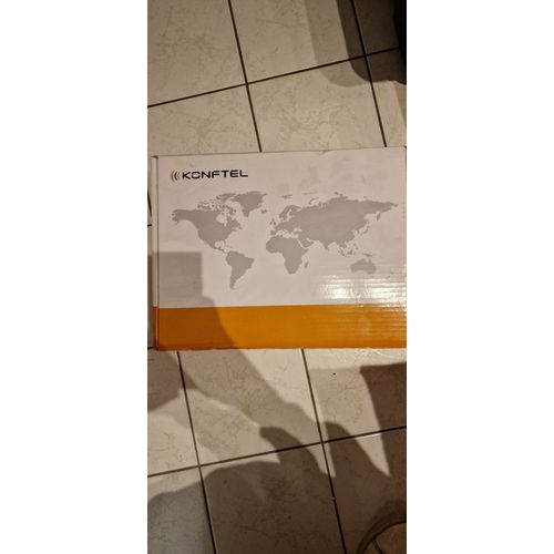 Konftel 100 - Téléphone pour conférence - gris argenté