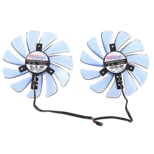Ventilateur Gpu pour Xfx Rx 580 Rx590 Son Rx580 Iceq Rx570 Ventilateur de refroidissement de carte graphique