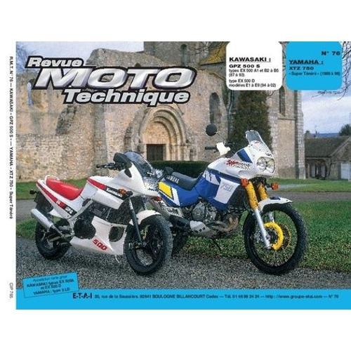Revue Moto Technique Numero 76 : Kawasaki Gpz 500s Et Yamaha Xtz 750