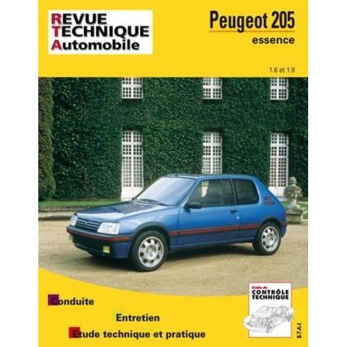 Peugeot 205 Essence - Moteurs 1.6 Et 1.9, Open, Automatic, Gentry Et Gt