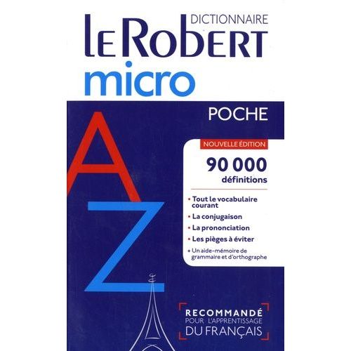 Dictionnaire Le Robert Micro Poche