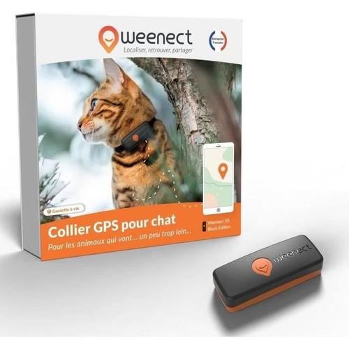Traceur GPS pour Chat - Weenect XS (Black Édition 2023)