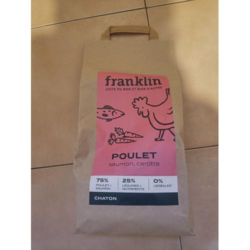 Croquettes Chaton Marque Franklin