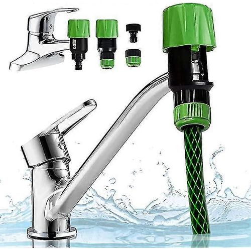 Cuisine Jardin Arrosage Robinet Tuyau Tuyau Snap Connecteur Adaptateur Outil, Universel Robinet Connecteur Adaptateur Cuisine Pipe MenuIsateur Raccord