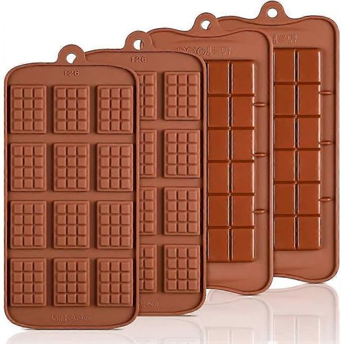 Silicone Break Apart Moules au chocolat - Candy Protein And Engery Bar Silicone Mold