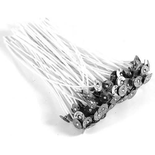 100pcs 20cm Candle Wicks Candle Making Set, avec noyau de coton à faible fumée