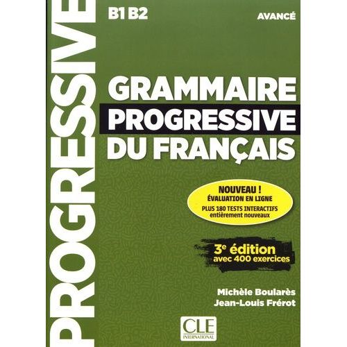 Grammaire Progressive Du Français Avancé B1 B2 (1 Cd Audio)