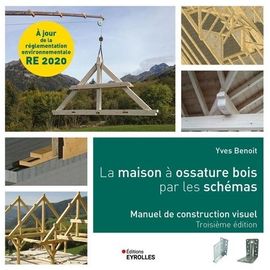 La Maison À Ossature Bois Par Les Schémas - Manuel De Construction Visuel