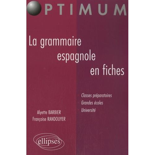La Grammaire Espagnole En Fiches