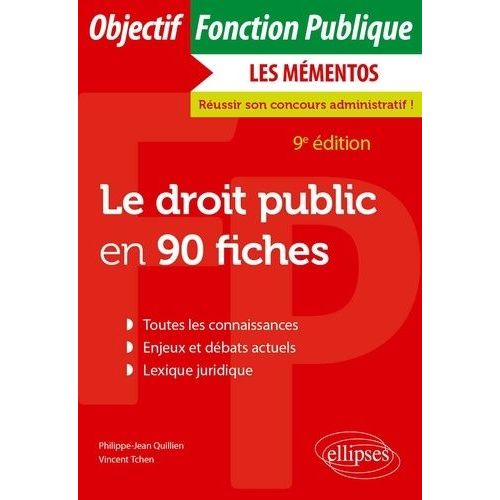 Le Droit Public En 90 Fiches