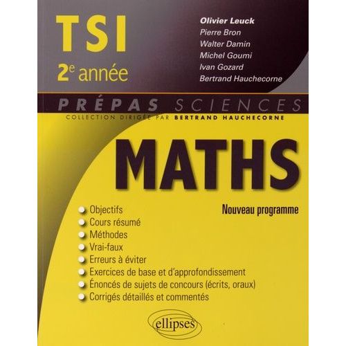 Mathématiques Tsi, 2e Année