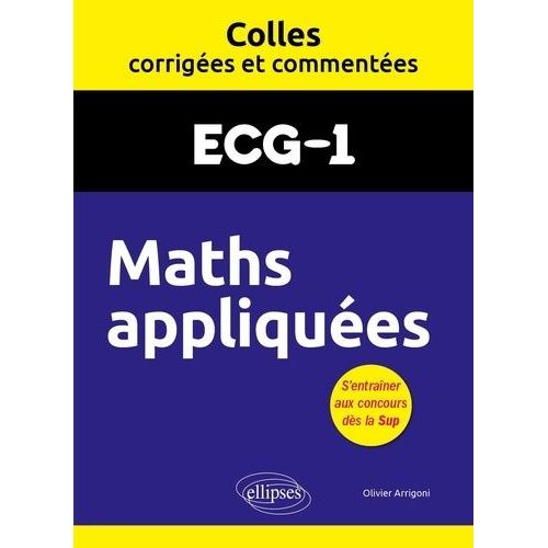 Maths Appliquées Ecg-1