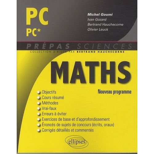 Mathématiques Pc/Pc* - Nouveau Programme