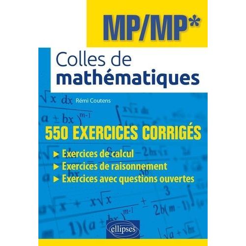 Colles De Mathématiques Mp/Mp*