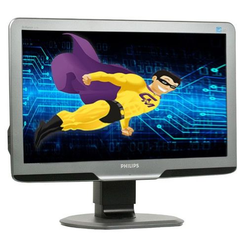 Ecran PC 20" Philips 201BL2CS/00 1600x900 60Hz TFT 5ms 16:9 VGA DVI Jack USB