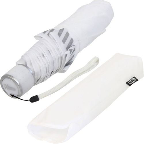 Ershi-Mini Parapluie Safety Reflex Extra Léger, Blanc., 95 Cm[1593]