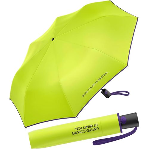 ERSHI-Benetton Mini AC Parapluie de poche, Kiwi Colada, 95 cm[518]