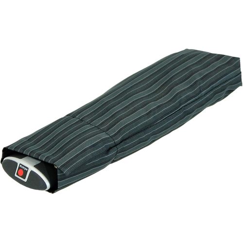 Ershi-, Parapluie Pliants Homme Noir Men¿S Prints Stripes 93 Cm[2924]