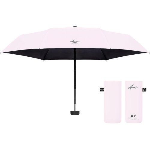Ershi-Parapluie Pliant Compact Solide Anti Uv Pour Femmes & Hommes[539]