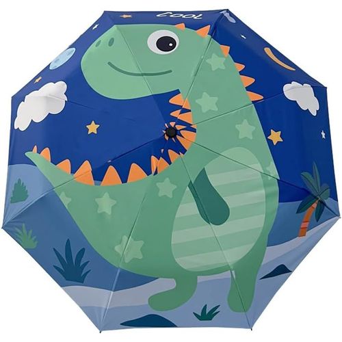 Ershi-Parapluie Pour Enfant Fille Licorne - Réfléchissant - Compact[2247]