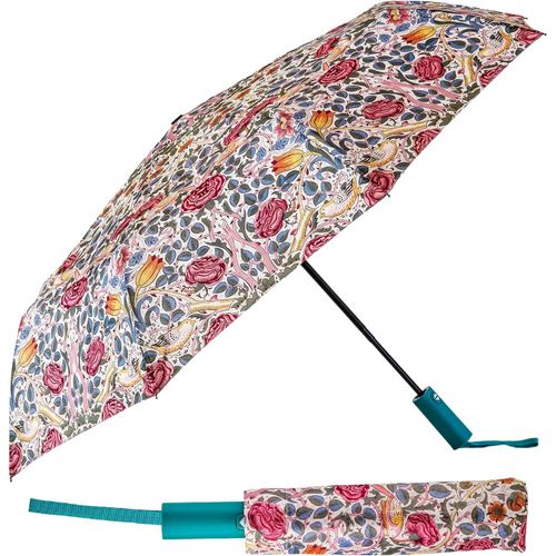 Ershi-Parapluie Pliable Et Compact Pour Femme Au Design Art Collection Avec Ouverture Et Fermeture Automatiques. Résistant Au Vent[1981]