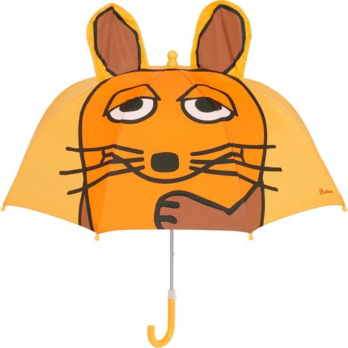 Ershi-Die Maus 3d Regenschirm Die Maus Parapluie, Jaune (Gelb 12), Taille Unique Fille[2848]