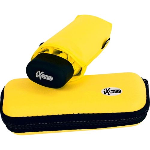 Ershi-Super Mini Parapluie De Poche Dans Un Étui Jaune Jaune 18,5 Cm[428]