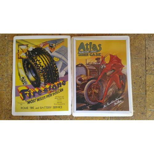 Plaques Métal Déco Atlas Et Firestone