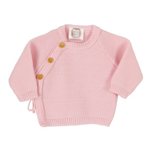 Brassière Bébé En Maille Vieux Rose