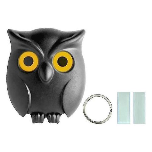 Night Owl Magnetic Key Hook Porte-Clés Magnétique À L'ancienne Porte-Clés Crochets Décoratifs Innovation Cintre De Maison Décor Sac De Rangement