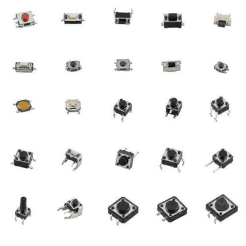 Interrupteur tactile / Micro Switch / Boutons-poussoirs Interrupteur tactile 125pcs