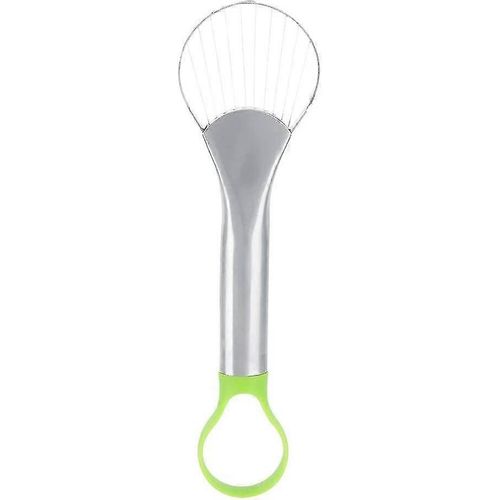 Trancheuse d'avocat 2 en 1, outil d'avocat en acier inoxydable Mangue Cutter Core Remover Separator Knife Tool