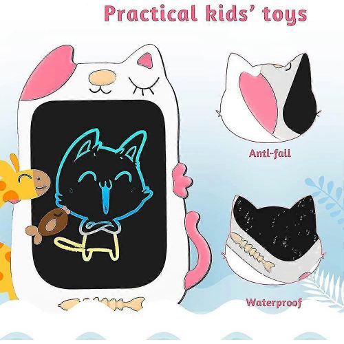 Filles Jouets 3-6 ans Filles Garçons, 8.5in Coloré Lcd Écriture Tablette Graphique Électronique