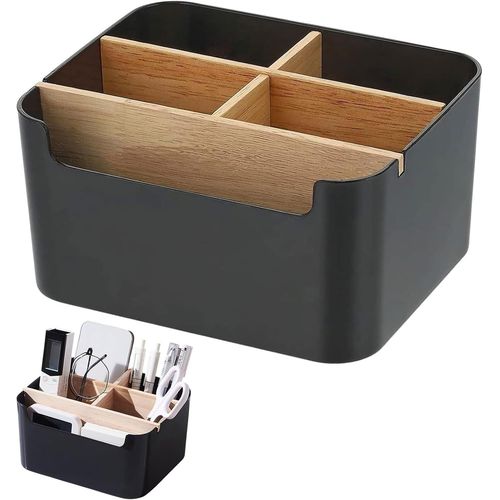 ERSHI-Boîte de rangement en bois de bureau, Plastique Multi-Fonctionnels Organisateur, Organisateur De Bureau Organisateur, Bureau[291]