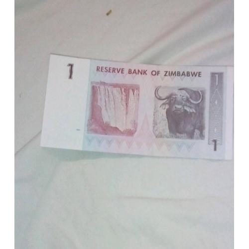 Billet 1 Dollar Zimbabwe