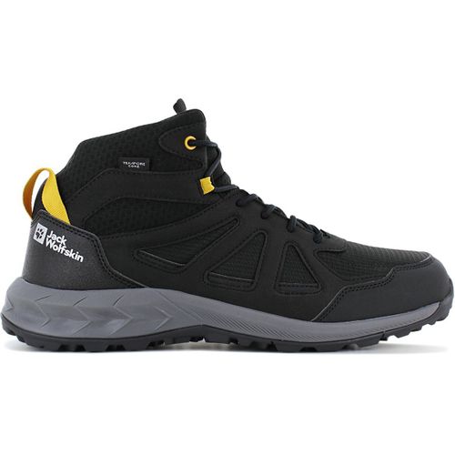 Jack Wolfskin Woodland 2 Texapore Mid M Hommes Chaussures De Randonnée Marche Trekking Noir 4051261-6055