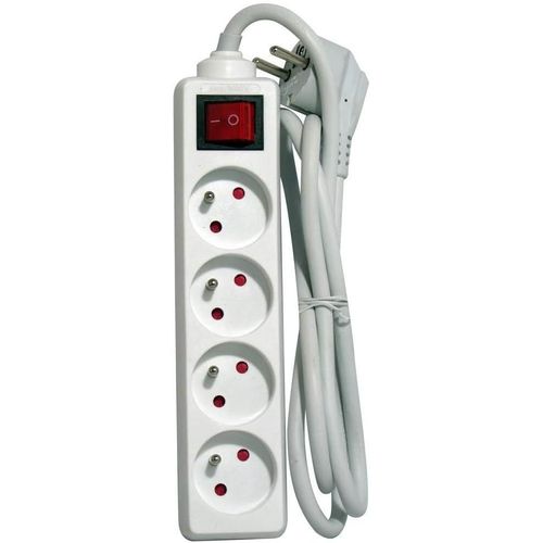 KALANKA-Bloc multiprise blanc - 4 x 16 A - 3m