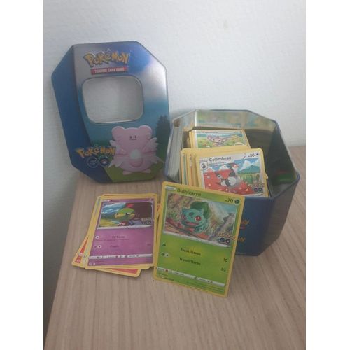 Lot De 100 Cartes Communes Pokemon Go + Boîte