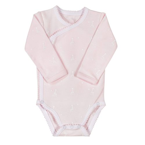 Body Bébé Ouverture Croisé Sophie La Girafe® Rose