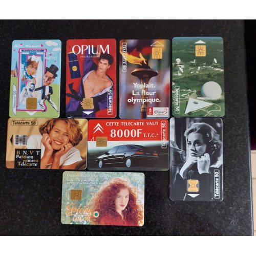 Lot De 16 Cartes Telephoniques
