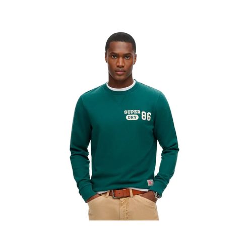 Sweat Superdry Athletic Homme Vert