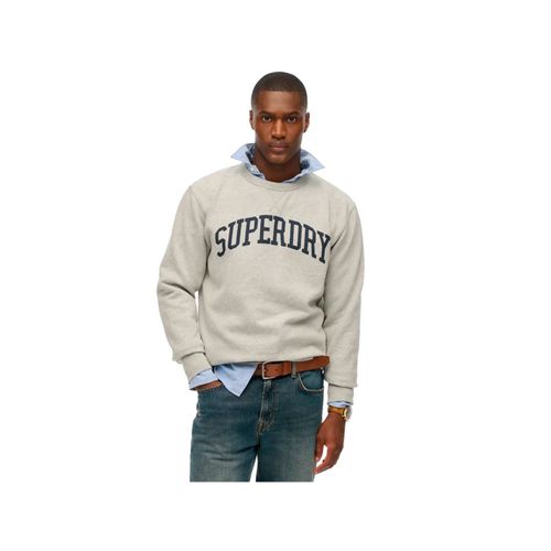 Sweat Superdry Athletic Essentials Homme Gris