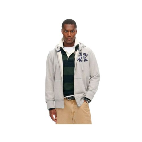 Sweat Superdry Vintage Athletic Homme Gris