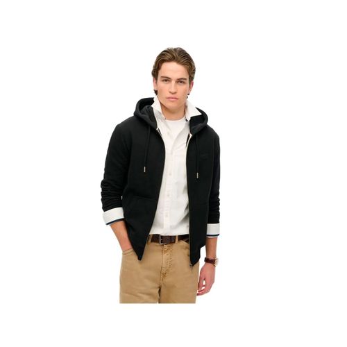 Sweat Superdry Essential Homme Noir