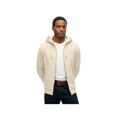 Sweat Superdry Essential Homme Beige