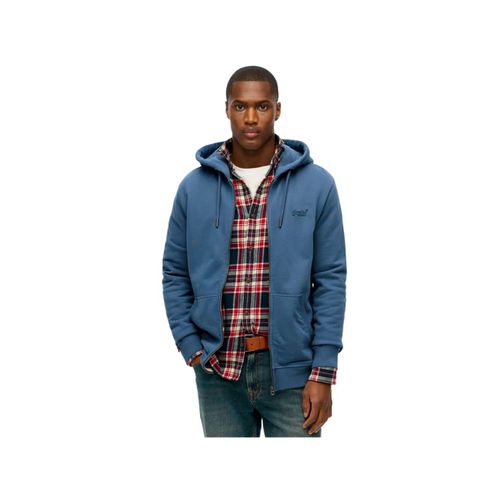 Sweat Superdry Essential Homme Bleu