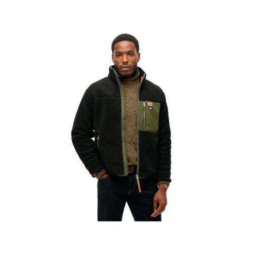 Polaire Superdry Retro Vintage Homme Noir